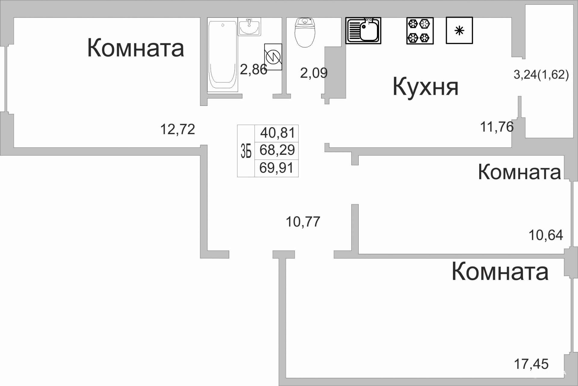 Купить Трехкомнатную Квартиру На Улице Псковская